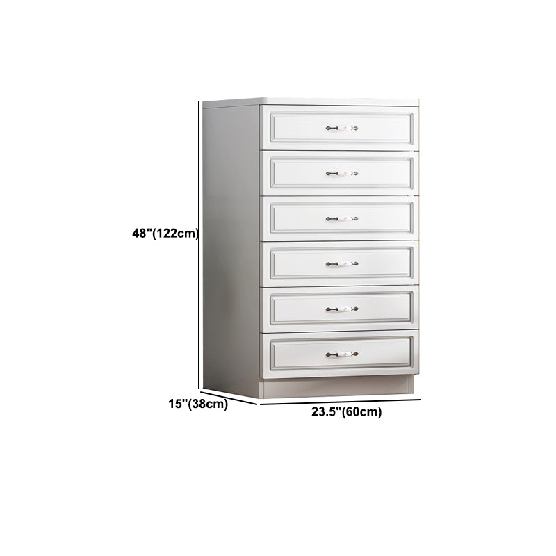 Contemporary Wood Accent Cabinet with Drawer Rectangle Accent Chest
