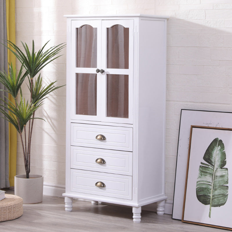 23.62" L x 13.77" W Industrial Wood Accent Cabinet with Drawer Rectangle Side Cabinet