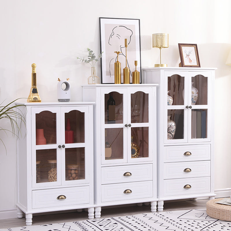 23.62" L x 13.77" W Industrial Wood Accent Cabinet with Drawer Rectangle Side Cabinet