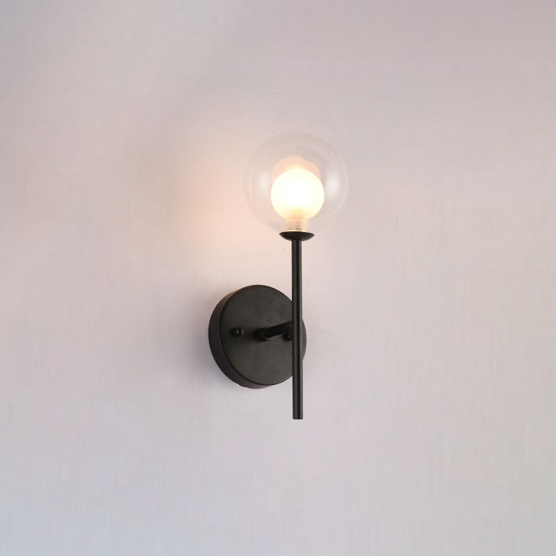 Modern Creative Wall Light Globe Glass Wall Light for Living Room