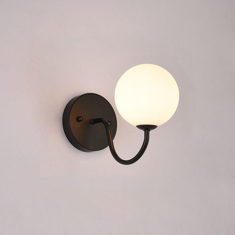 Modern Creative Wall Light Globe Glass Wall Light for Living Room