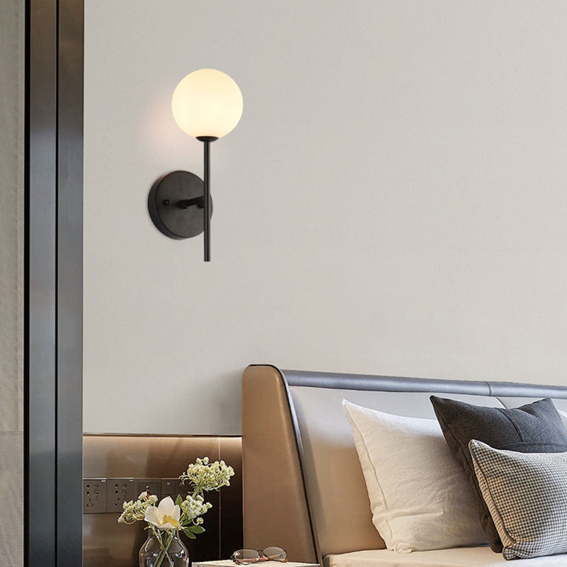 Modern Creative Wall Light Globe Glass Wall Light for Living Room