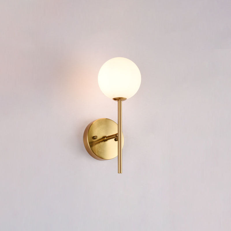 Modern Creative Wall Light Globe Glass Wall Light for Living Room