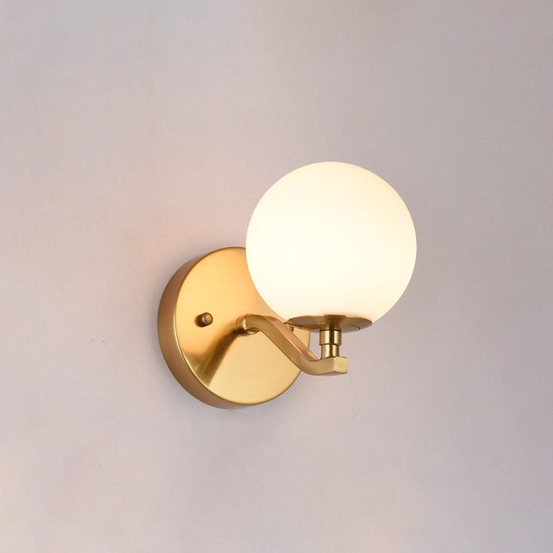 Modern Creative Wall Light Globe Glass Wall Light for Living Room