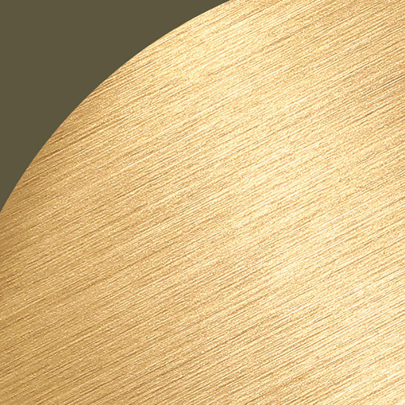 Modern Minimalist LED Wall Light Metal Circular Wall Lamp for Living Room