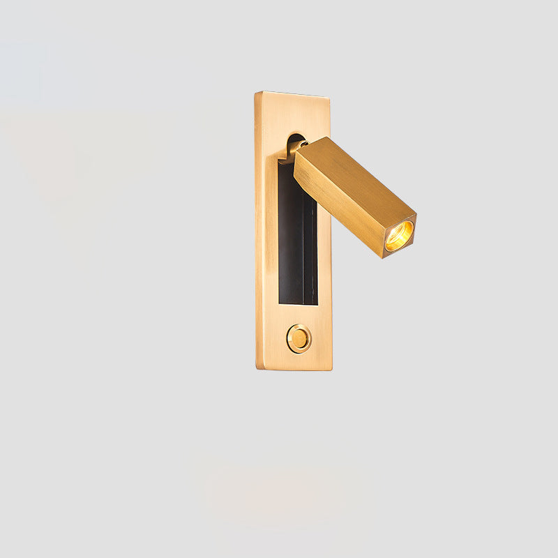 Modern Simplicity LED Wall Lamp Metal Reading Wall Light for Bedroom