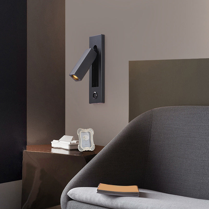Modern Simplicity LED Wall Lamp Metal Reading Wall Light for Bedroom