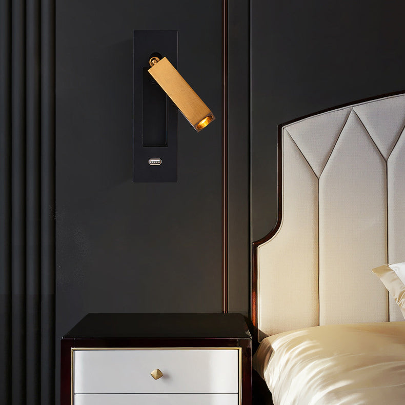 Modern Simplicity LED Wall Lamp Metal Reading Wall Light for Bedroom