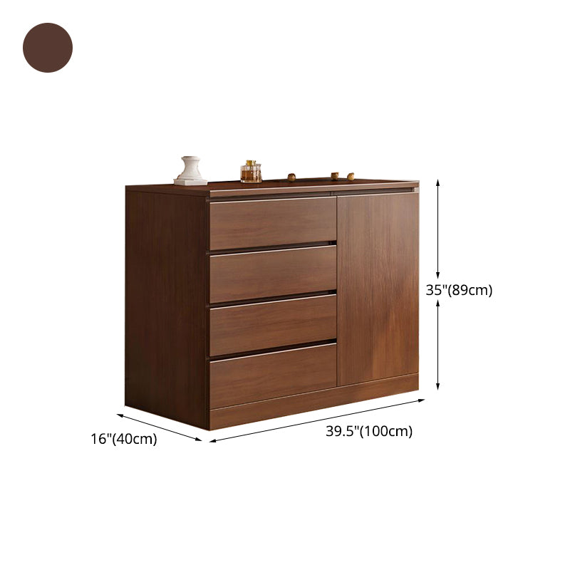 Modern Style Wooden Storage Chest Dresser Storage Chest for Bedside