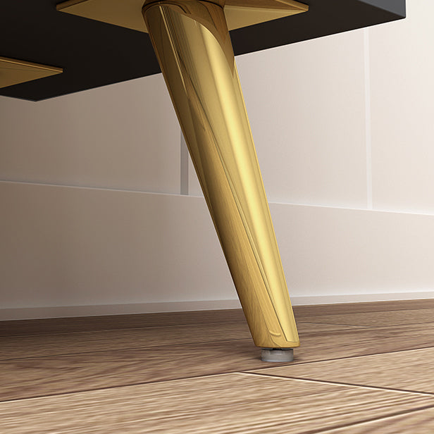 Modern Style Bookcase Closed Back Bookshelf with Door for Home Office