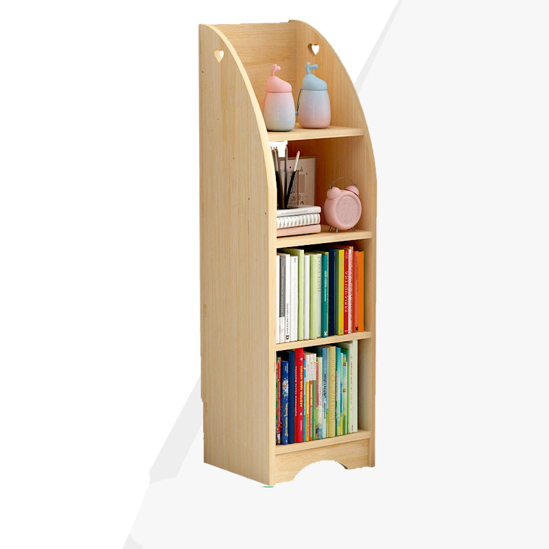 Modern Style Bookcase Solid Wood Bookshelf for Home Office Use