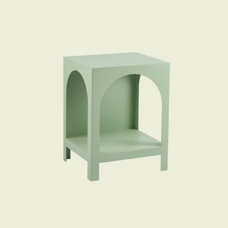 Closed Metal Bookshelf Modern Minimalist Home Living Room Corner Bookcase