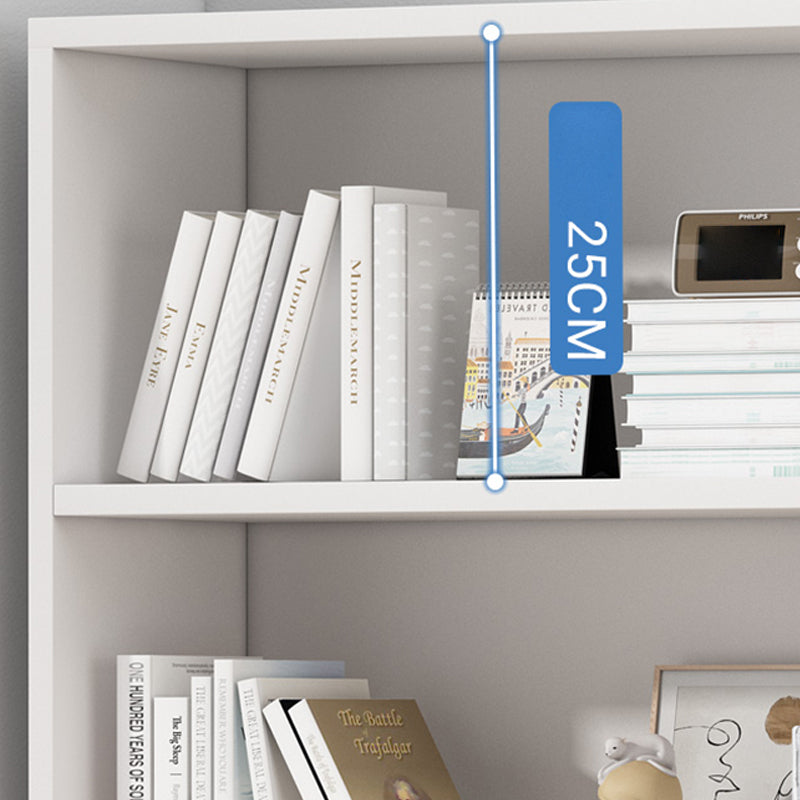 Scandinavian Style Standard Wood Bookshelf 23.6"L Home Bookcase