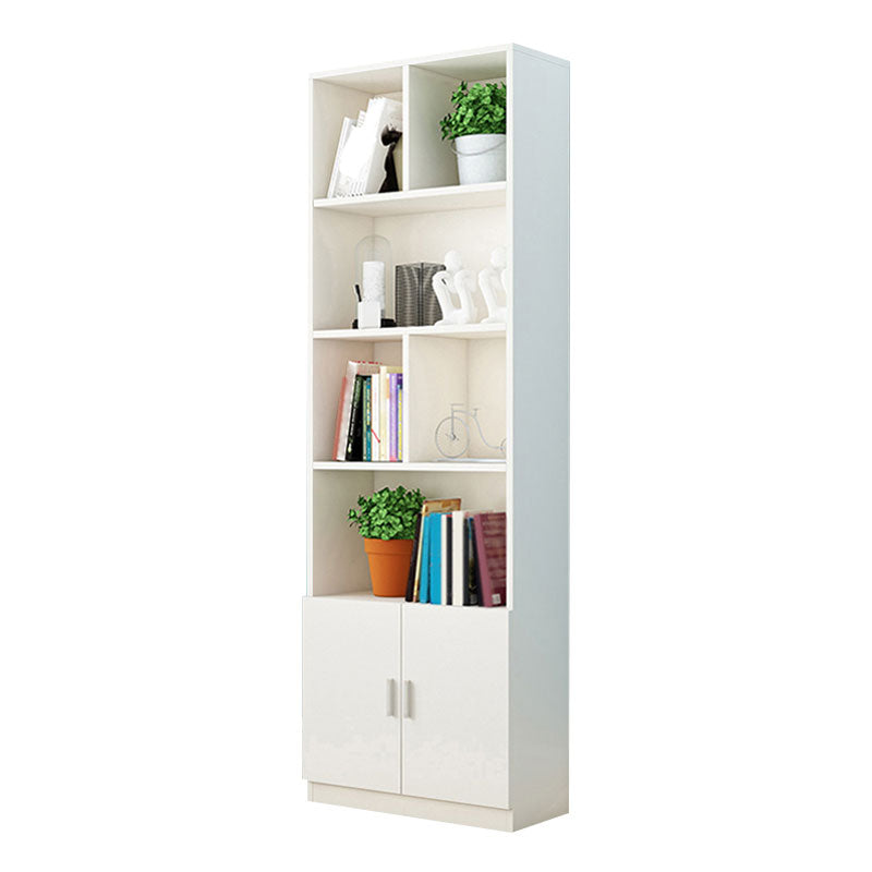 Closed Wooden Bookshelf Nordic Home Living Room Standard Bookcase