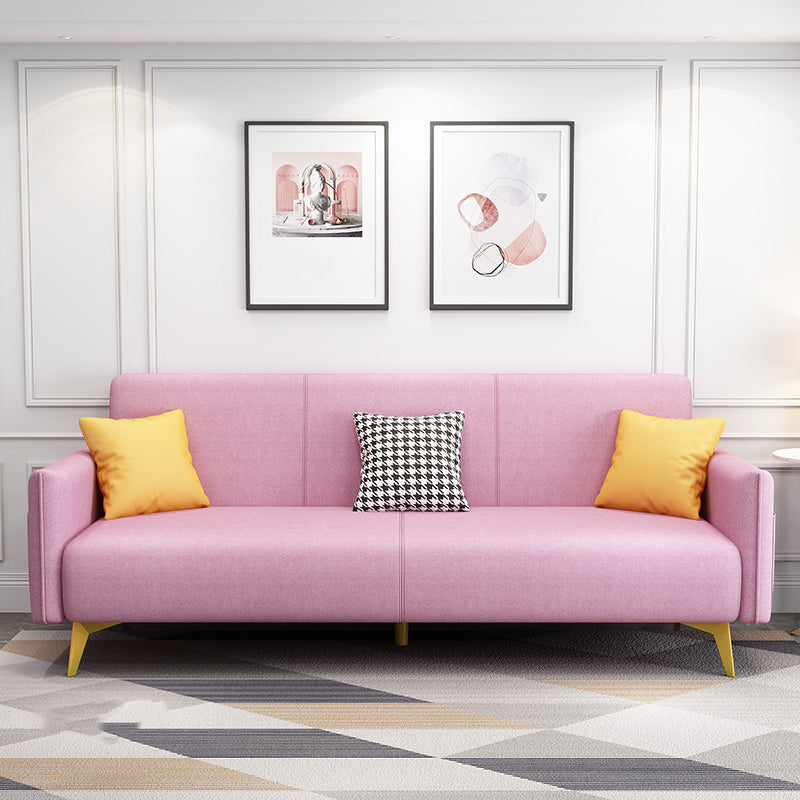 Contemporary Standard Square Arm Living Room Stationary Seating