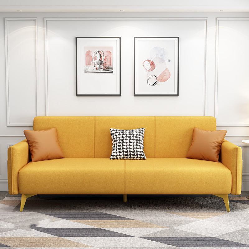 Contemporary Standard Square Arm Living Room Stationary Seating