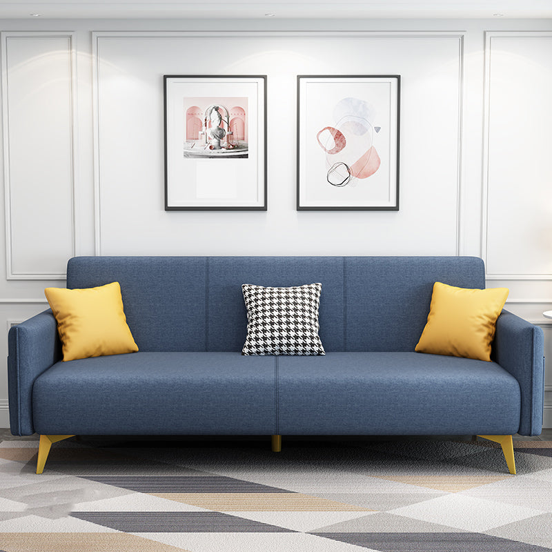 Contemporary Standard Square Arm Living Room Stationary Seating
