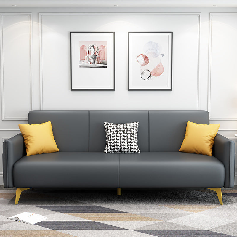 Contemporary Standard Square Arm Living Room Stationary Seating