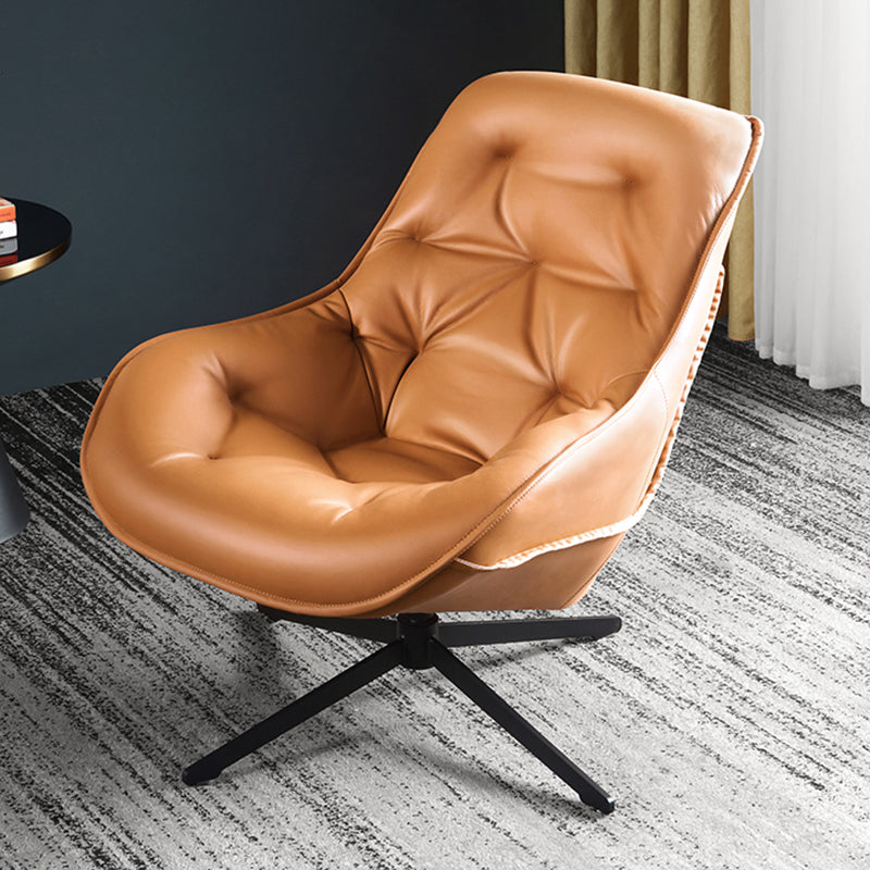 Faux Leather Chair 29.1" L x31.4W x33.4"H  Arms Included Chair