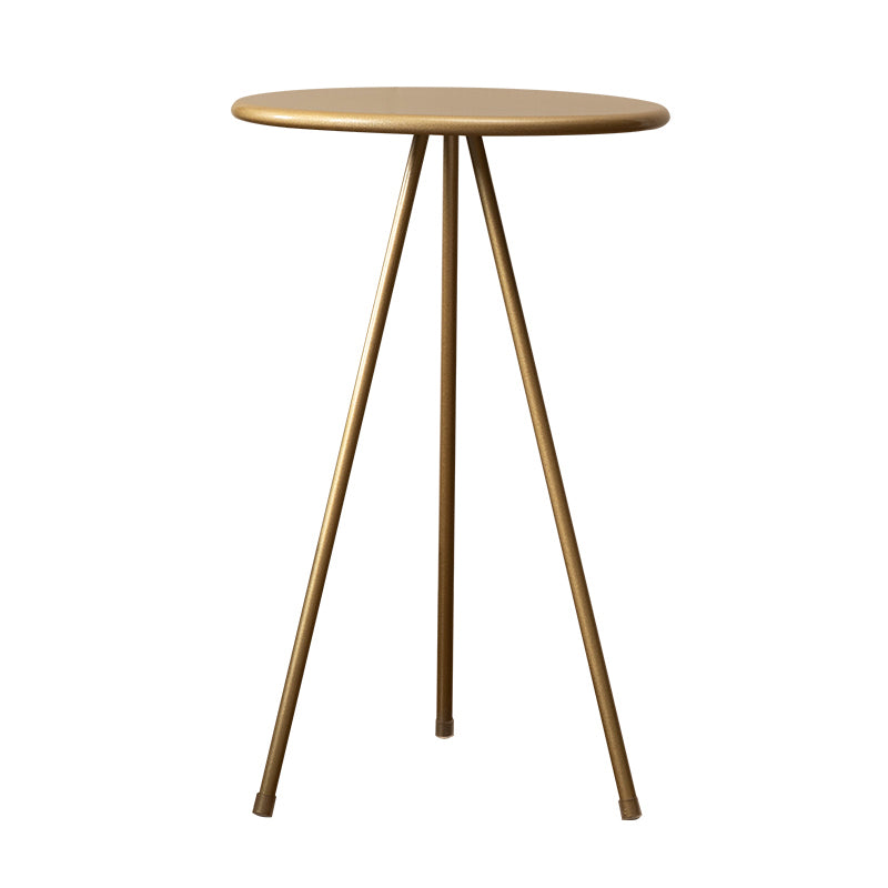 Metal White/green/black/gold 3 Legs Base Design Round Coffee Table
