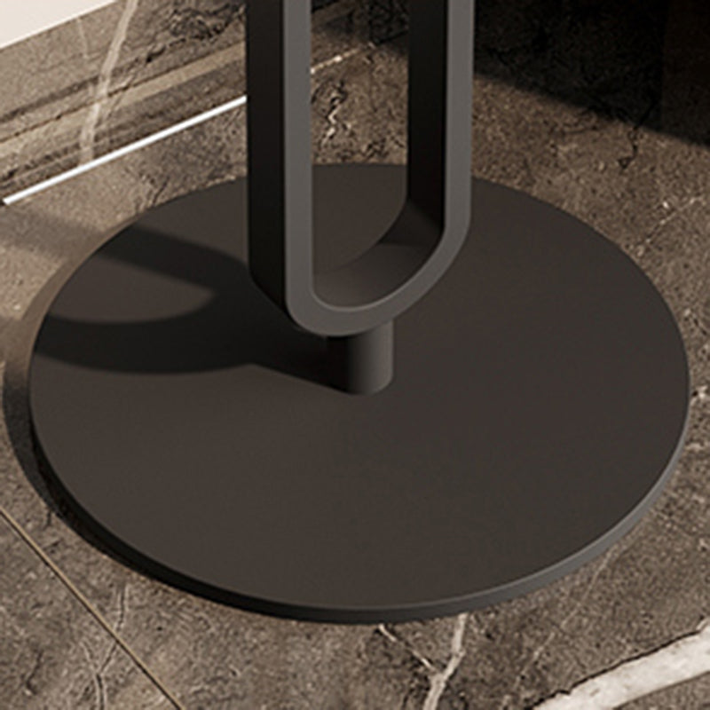 Pedestal Base Design Metal Iron Craft Gold/black Table Foot Round Side Table