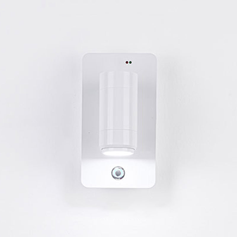 Modern Geometric Shape Wall Sconce Reading Wall Light with Acrylic Shade for Bedroom