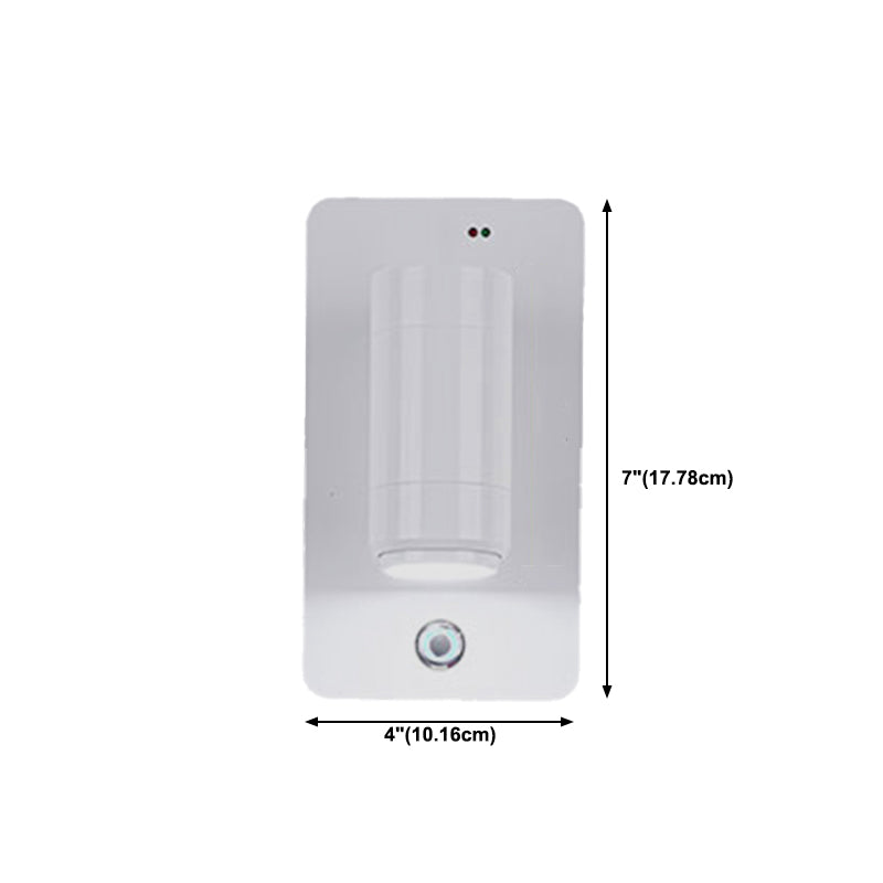 Modern Geometric Shape Wall Sconce Reading Wall Light with Acrylic Shade for Bedroom