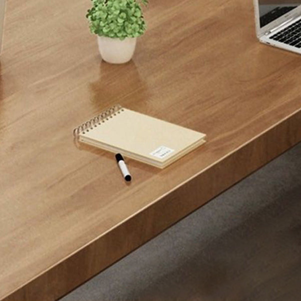 Modern Oval Desk Conference Table Office Wooden Writing Desk without Chair