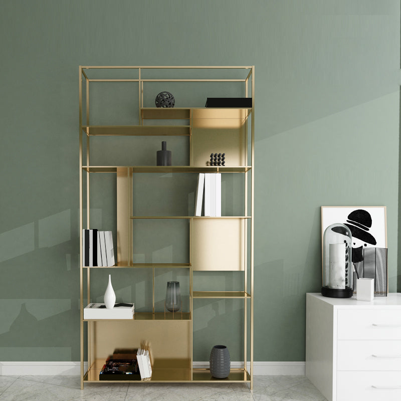 Industrial Open Rectangle Storage Bookshelf Home Office Etagere Bookcase