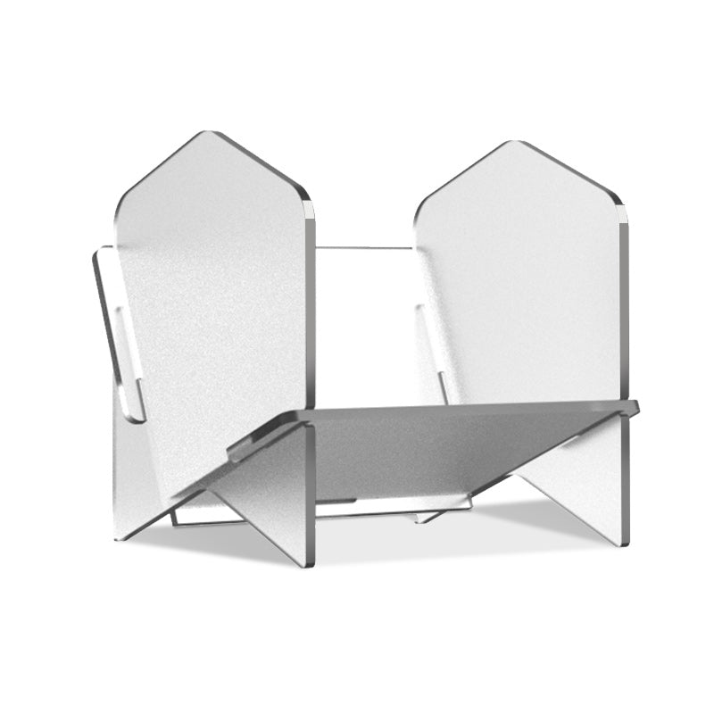 Modern Acrylic Bookcase, Geometric Bookshelf for Any Room, 12.5" L X 10" W