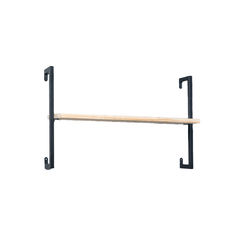 Scandinavian Wood Floating Bookshelf 9.8"Wide Home Book Shelf