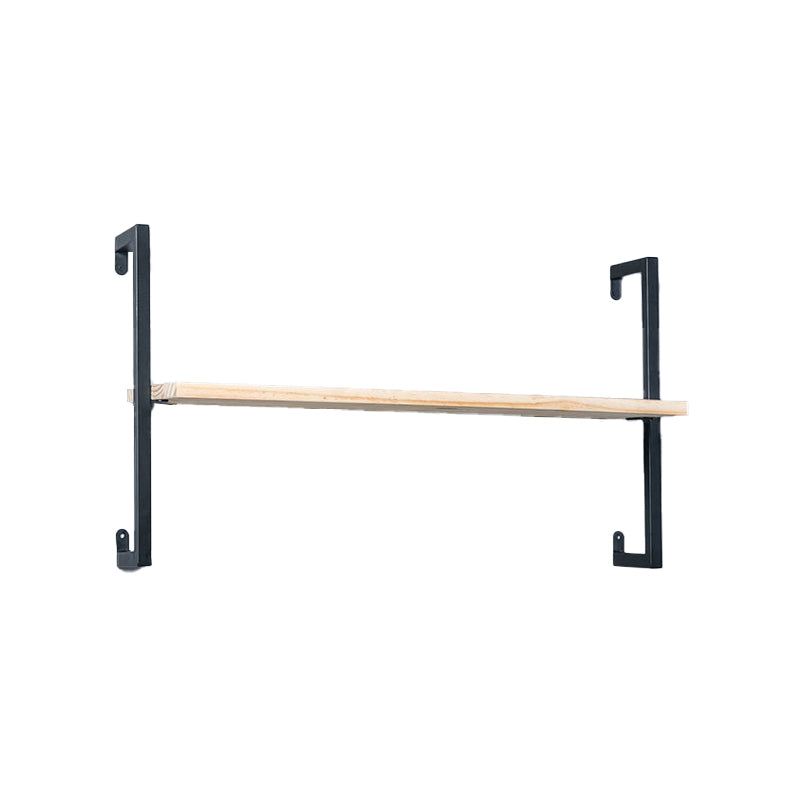 Scandinavian Wood Floating Bookshelf 9.8"Wide Home Book Shelf