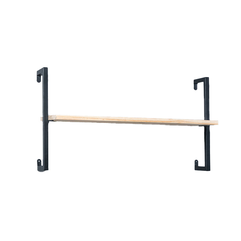 Scandinavian Wood Floating Bookshelf 9.8"Wide Home Book Shelf