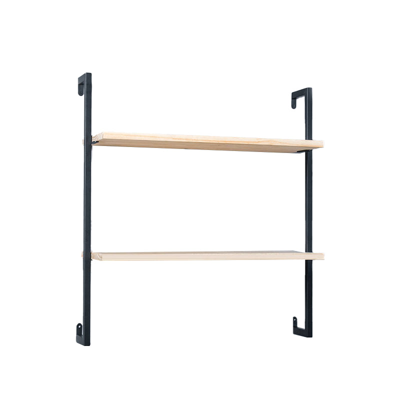 Scandinavian Wood Floating Bookshelf 9.8"Wide Home Book Shelf