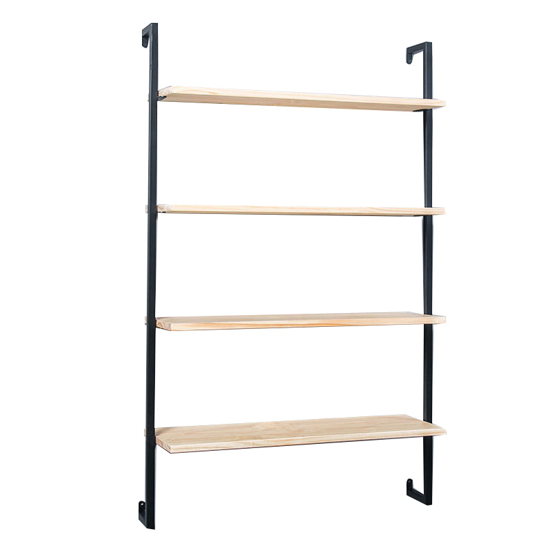 Scandinavian Wood Floating Bookshelf 9.8"Wide Home Book Shelf