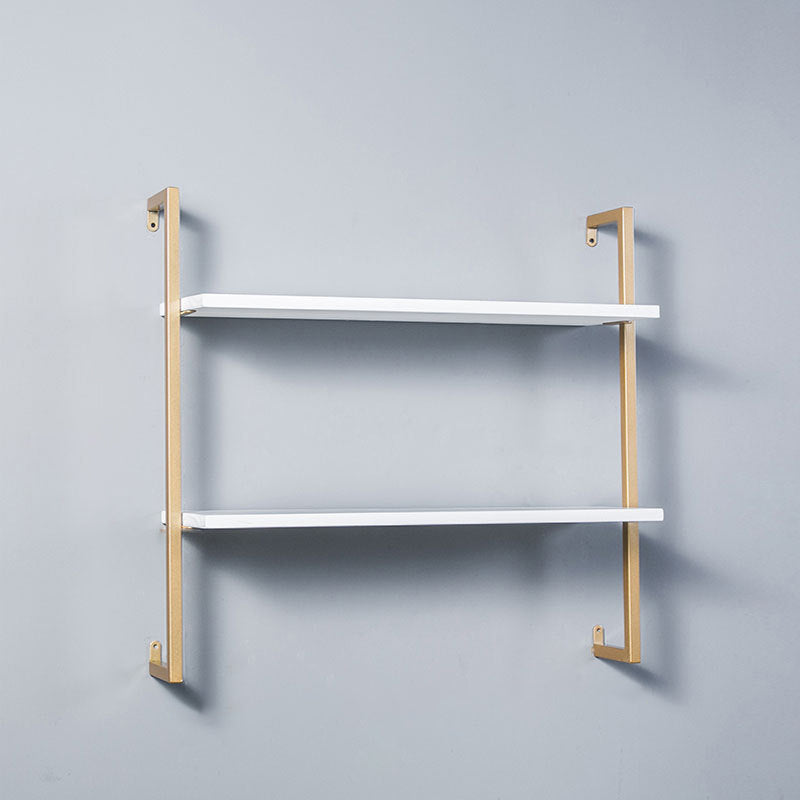 Scandinavian Wood Floating Bookshelf 9.8"Wide Home Book Shelf