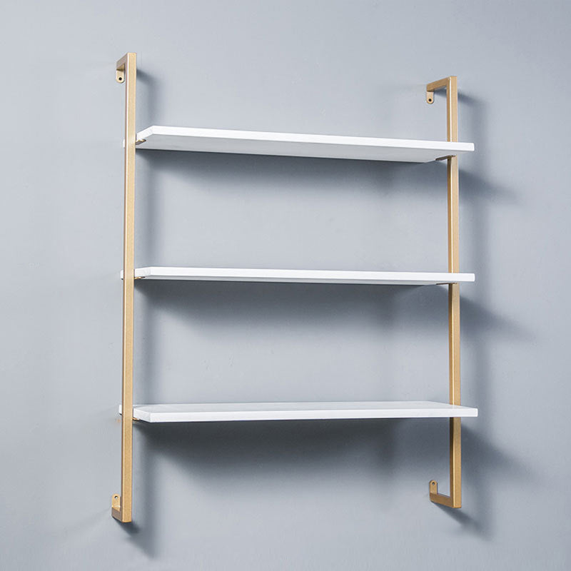 Scandinavian Wood Floating Bookshelf 9.8"Wide Home Book Shelf