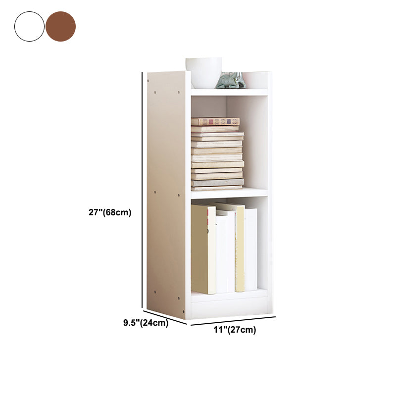 Engineer Wooden Bookcase Modern Home Living Room Corner Bookshelf