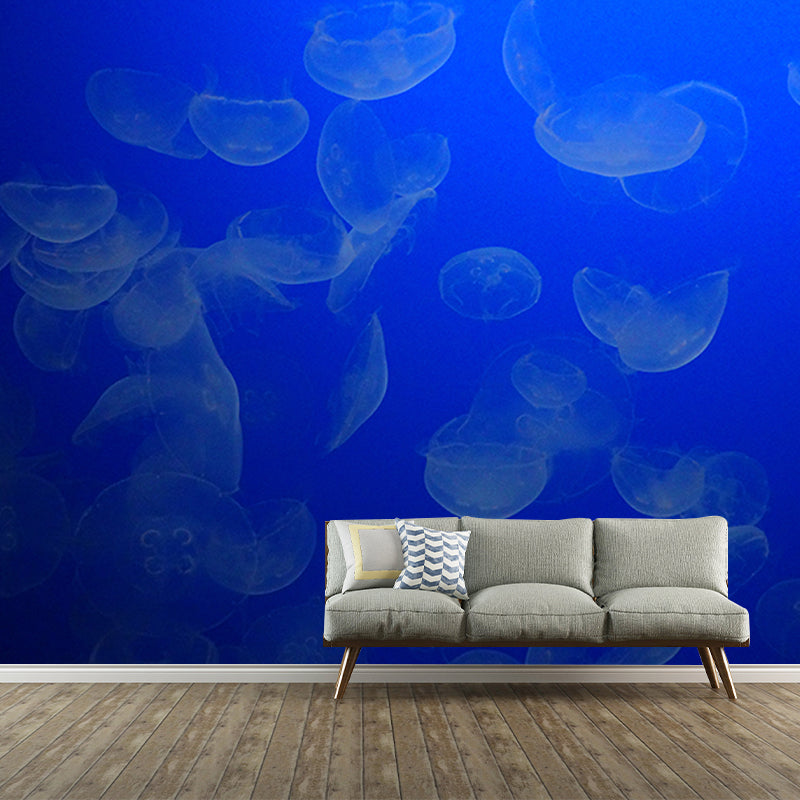 Environmental Sea Animal Wallpaper Mildew Resistant Photography Bathroom Wall Mural