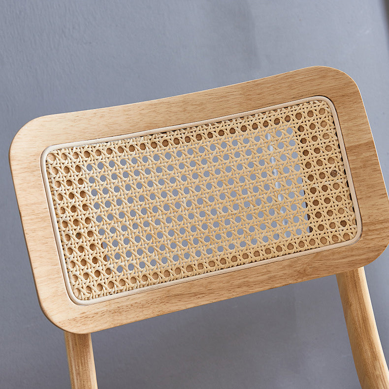Modern Bar Stool Wooden Counter Bar Stool with Wood Legs for Home