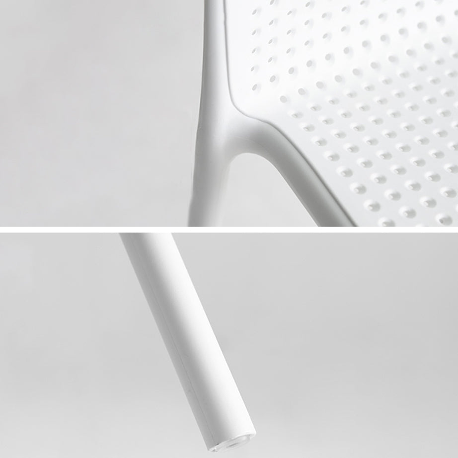 Modern Style Bar-stool Plastic Counter Bar Stool with Plastic Legs for Restaurant