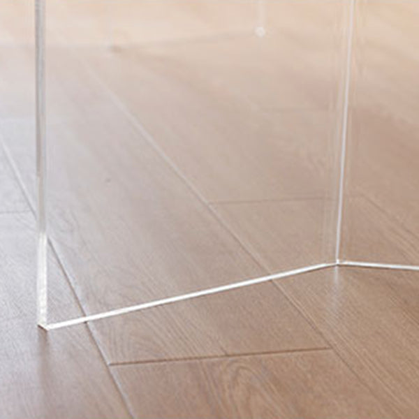 Designer Style Acrylic Dining Set 1/4/5 Pieces Home Table Dining Room Set