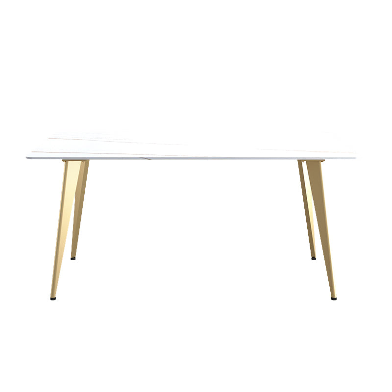 Glam Dining Table Set 1/2/5/6/7 Pieces Sintered Stone Dining Set