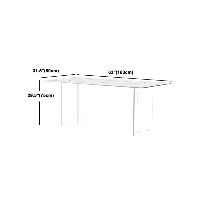Designer Home Table and Chairs 1/4/5 Pieces Acrylic Dining Room Set