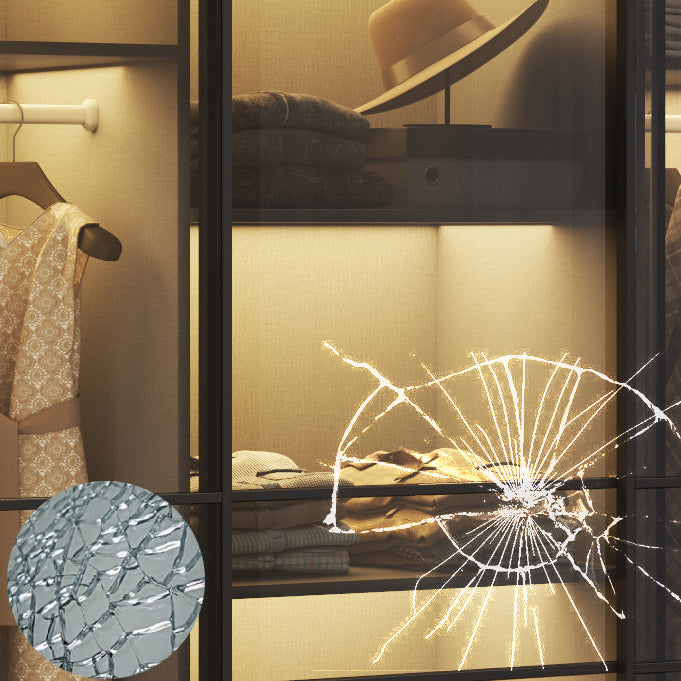 Contemporary Style Wooden Wardrobe White Colour Soft Close Door Wardrobe Closet