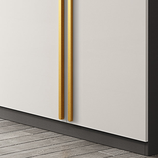 Contemporary Style Wardrobe Armoire Engineered Wood Wardrobe Cabinet for Bedroom