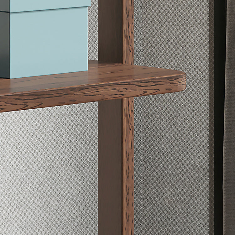 Contemporary Rubberwood Solid Wood Wardrobe 2 Shelves Wardrobe Closet