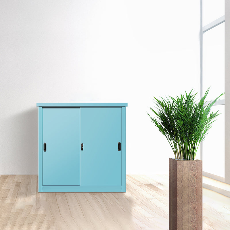 Contemporary Style Wardrobe Metal 1-Door Wardrobe Closet for Bedroom