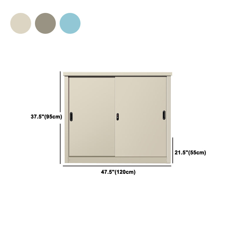 Contemporary Style Wardrobe Metal 1-Door Wardrobe Closet for Bedroom