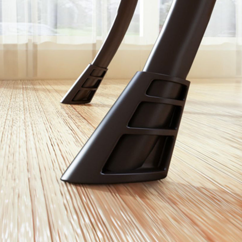 Solid Color Leather and Cotton Blend Accent Chair Set with Storage